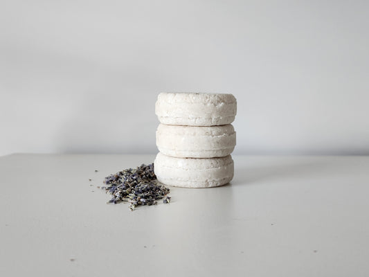 Bulk/Unpackaged Lavender Rosemary Coconut Oil Shampoo Bars | 10 Bars