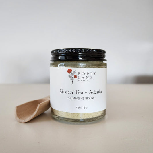 Green Tea + Adzuki | Facial Cleansing Grains